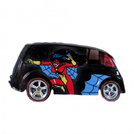 Carro Hot Wheels - Marvel Spider-woman Quick D-livery  Dlb45