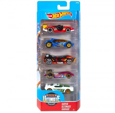 Carro Hot Wheels - Kit 5in1 Super Ultimate Garage 01806