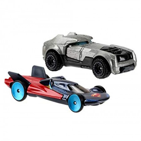 Carro Hot Wheels - Kit 2in1 Armored Bataman + Man Of Steel Djp09