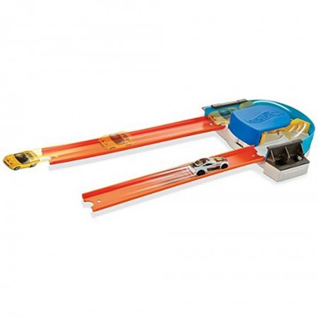 Carro Hot Wheels - Kit Track Builder Acelerador de Curva