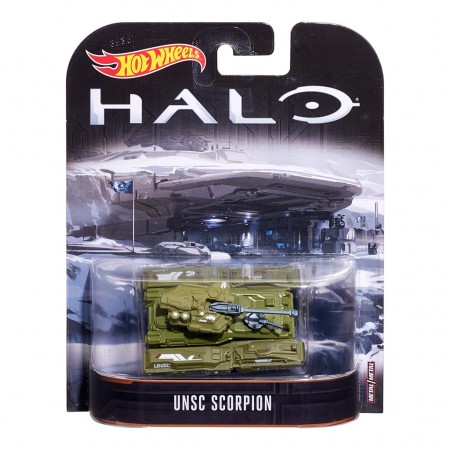 Tank Hot Wheels Halo - Unsc Scorpion Dmc55