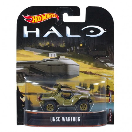 Tank Hot Wheels - Halo Unsc Warthog