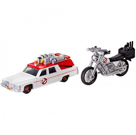 Carro Hot Wheels - Kit 2in1 Ghostbusters  Ecto-1 + Ecto-2