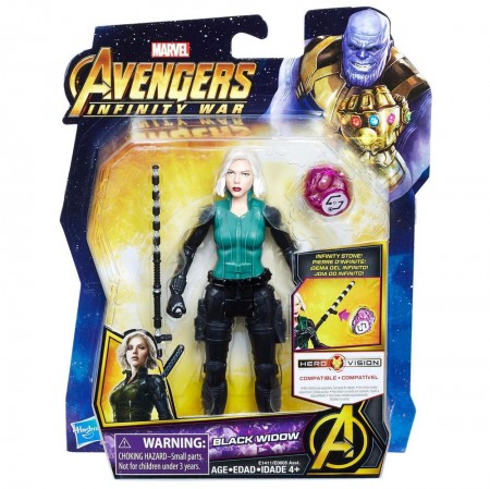 Boneco Hasbro - Marvel Avengers Infinity War - Black Widow  E0605