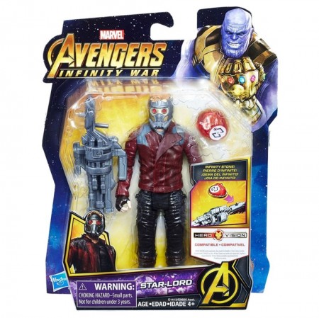 Boneco Hasbro - Marvel Avengers Infinity War - Star-lord E0605