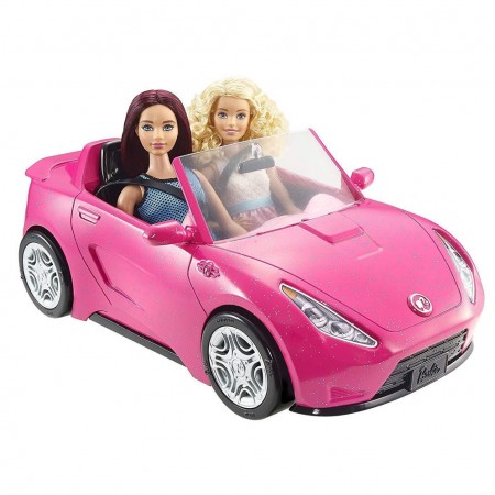 Boneca Mattel - Barbie Vehicle Convertible Glam  Dvx59