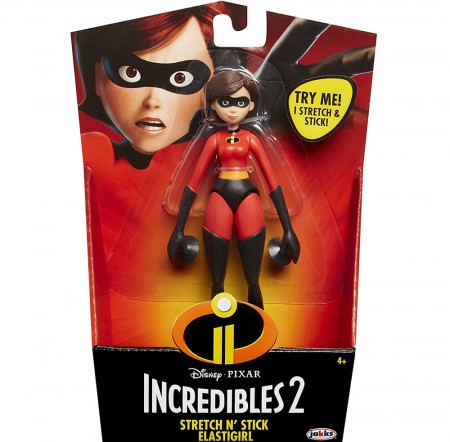 Boneco Jakks - Disney Incredibles 2 Strech N Stick Elastigirl 74860