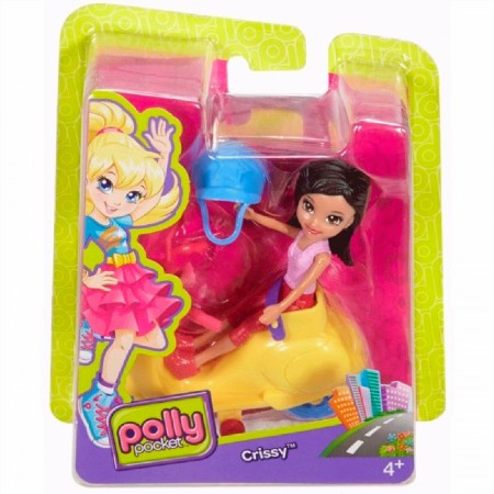 Boneca Mattel - Polly Pocket - Crissy Scooter