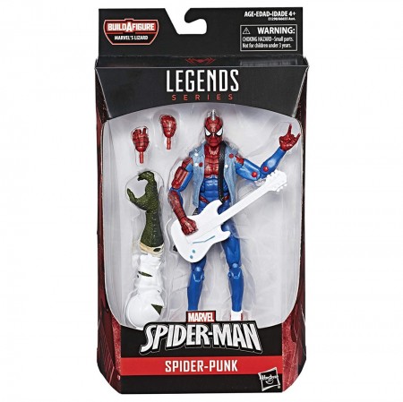 Boneco Hasbro Marvel Legends Spider-man - Spider-punk  A6655