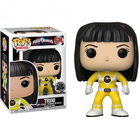 Funko Pop Television Power Rangers - Yellow Trini  674