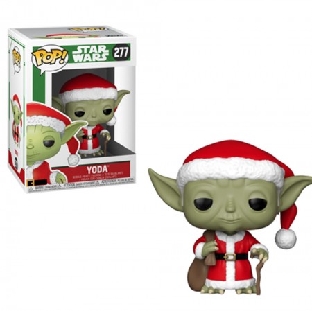 Funko Pop Star Wars Holoday - Santa Yoda   277