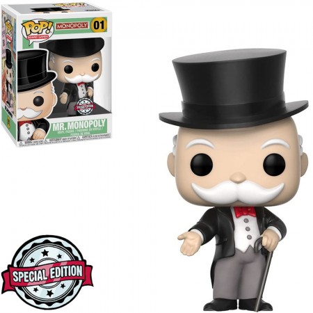 Funko Pop Monopoly - Mr. Monopoly 01