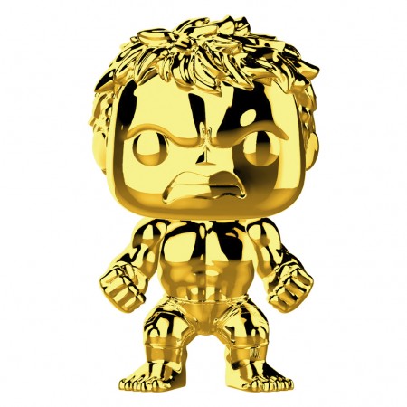 Funko Pop Marvel The First Ten Years (chrome Gold) - Studios Hulk   379