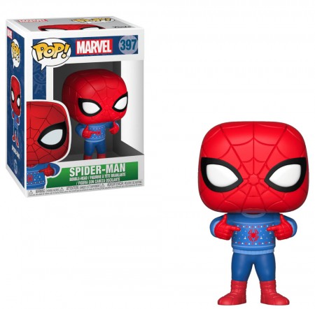 Funko Pop Marvel Holiday - Spider-man  397