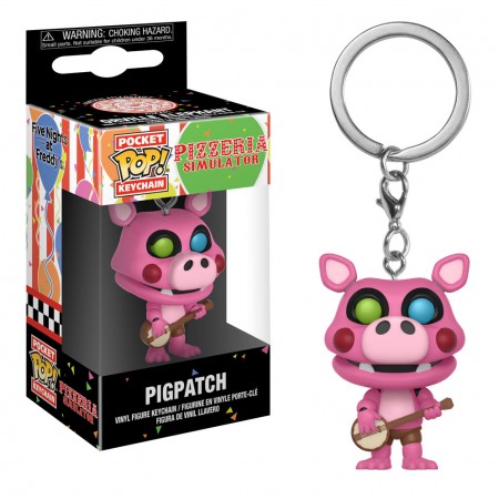 Chaveiro Funko Pop Keychain - Five Nights At Freddy - Pizza Pigpatch
