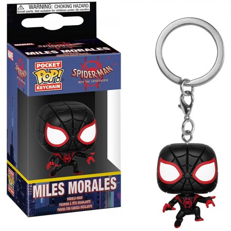 Chaveiro Funko Pocket Pop Keychain Marvel Animated Spider-man Miles Morales