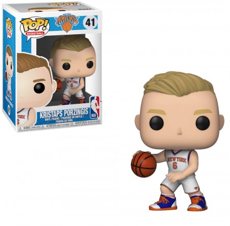 Funko Pop Nba - New York Knicks Kristaps Porzingis 41