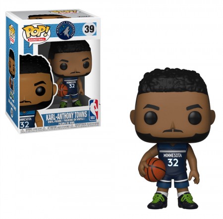 Funko Pop Nba - Minnesota Timberwolves Karl Anthony Towns 39