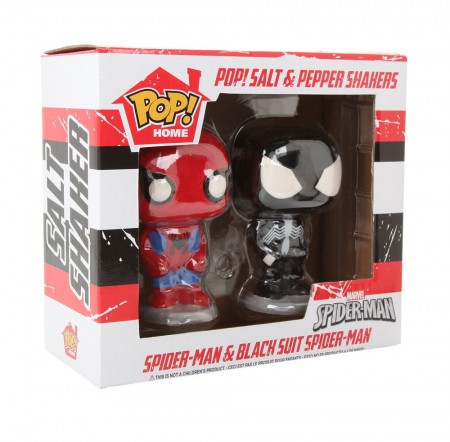 Funko Salt - Avengers Spider-man & Black Suit Spider-man 2pack