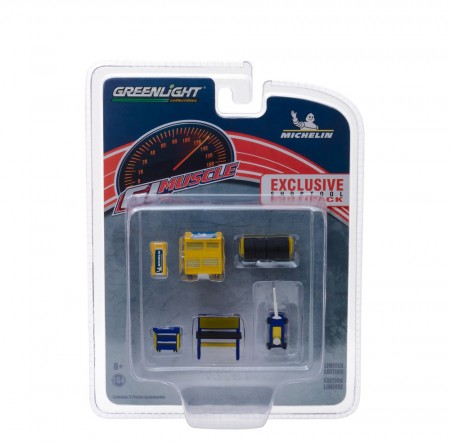 Miniatura de Ferramentas Greenlight - Gl Muscle Shop Tools Michelin - Escala 1/64 -   13161