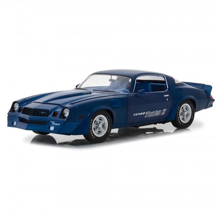 Carro Greenlight Chevrolet Z/28 Yenko Turbo Z - Escala 1/18 -  1981 - Blue  13520