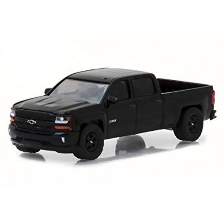 Carro Greenlight Chevrolet Silverado Midnight Edit - Escala 1/64 - 2018 29941