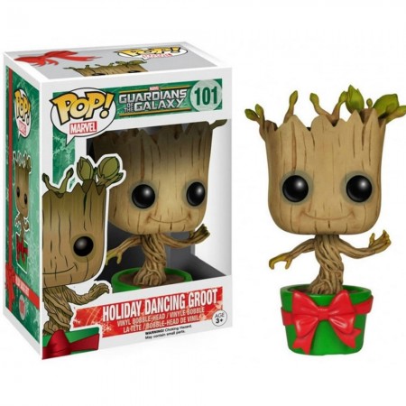Funko Pop Marvel Guardians Of The Galaxy Holiday Dancing - Groot 101