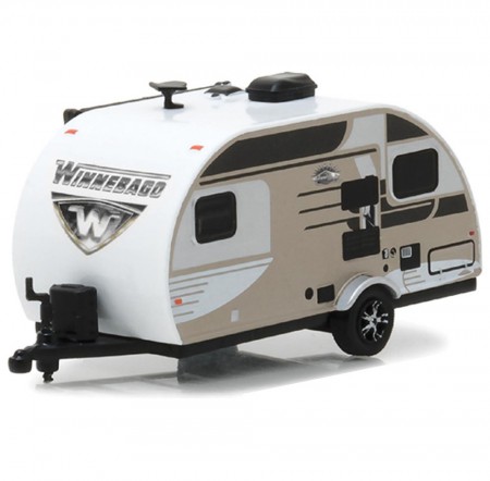 Trailer Greenlight Winnebago Winnie Drop Champagne - Escala 1/64 - 2016  34040-c