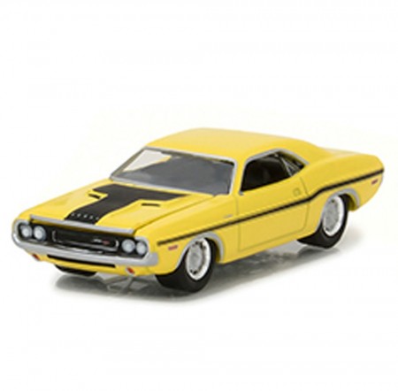 Carro Greenlight Dodge Challenger Holywood Ncis - Escala 1/64 - 1970  44620-d