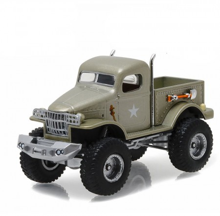 Carro Greenlight Pickup Truck Military 1/2 Ton 4x4 - Escala 1/64 - 1941 44750-d