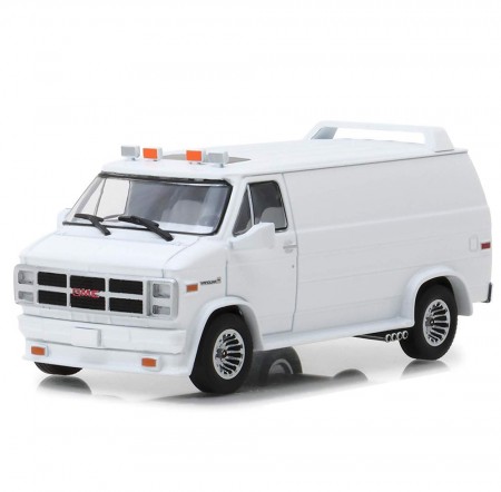 Carro Greenlight Gmc Vandura Custom - 1983 - Escala 1/43 - Branco  86326