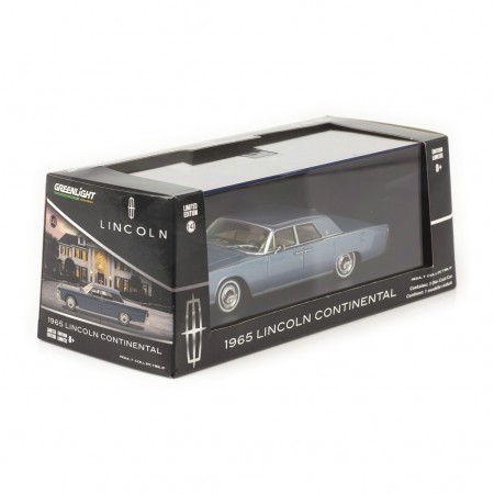 Carro Greenlight Lincoln Continental - 1965 - Escala 1/43 - Madison Gray 86329