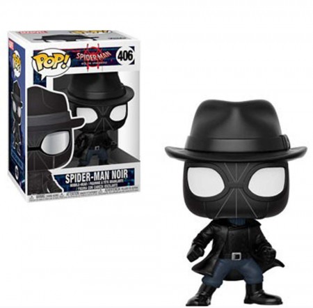 Funko Pop Marvel Spider-man Into The Spider-verse - Spider-man Noir 406
