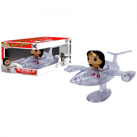 Funko Pop Heroes Rides - Wonder Woman With The Invisible Jet 16