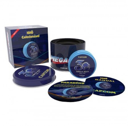 Ioi Colecionavel - Megaman Capcom Oficial Edio Oficial de Luxo 2725