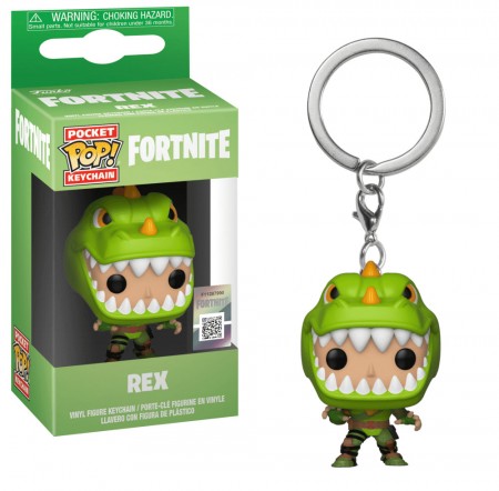 Chaveiro Funko Pop - Keychain Fortnite Rex