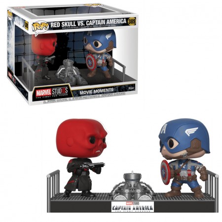 Funko Pop Marvel Studios *moments* - Red Skull Vs.captain America 389