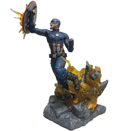 Esttua Diamond Select Marvel Milestones - Captain America Civil War Resin Statue  81537