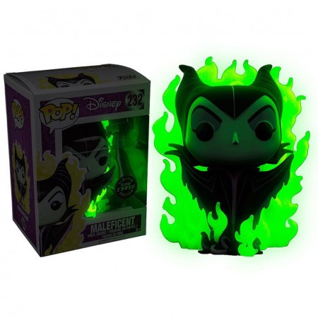 Funko Pop Chase Disney - Maleficent  232 Glows In The Dark