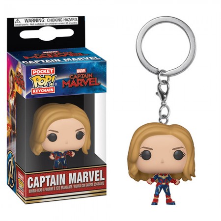 Chaveiro Funko Pop Keychain - Marvel Captain Marvel Captain