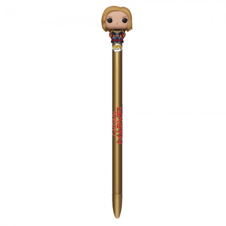 Caneta Funko Pen Topper - Marvel Captain Marvel S/mascara 36434