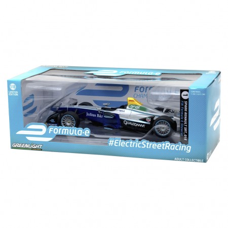 Carro Greenlight Formula e Spark-renault Srt - Escala 1/18 18110