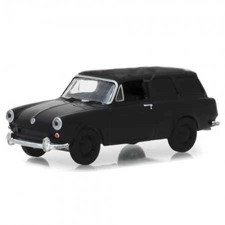 Carro Greenlight Volkswagen 1965 Type 3 Soudre Black Bandit - Escala 1/64
