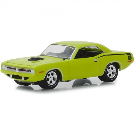 Carro Greenlight - Plymouth Hemi Cuda 1970 - Escala 1/64 29977