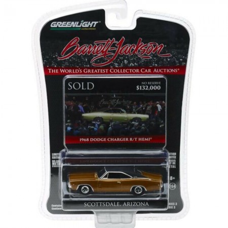 Carro Greenlight Dodge Charger R/t Hemi 1968 37160-c Arizona