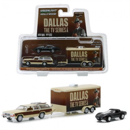 Carro Greenlight Chevrolet Ford Country Service 1979 - Escala 1/64