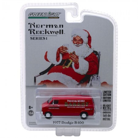 Carro Greenlight Dodge B-100 1977 - Escala 1/64