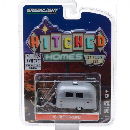 Carro Greenlight Airstream Bambi 1961 - Escala 1/64 34050-f