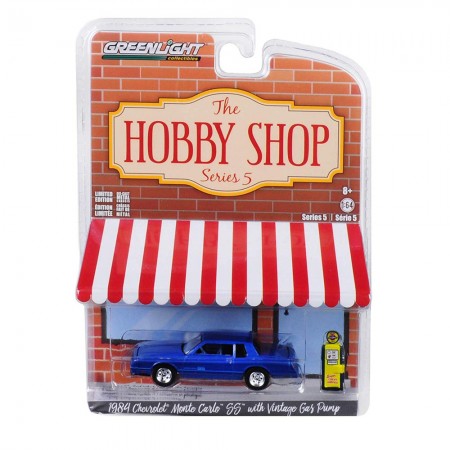 Carro Greenlight Chevrolet Monte Carlo Ss C/vintage  1984 - Escala 1/64