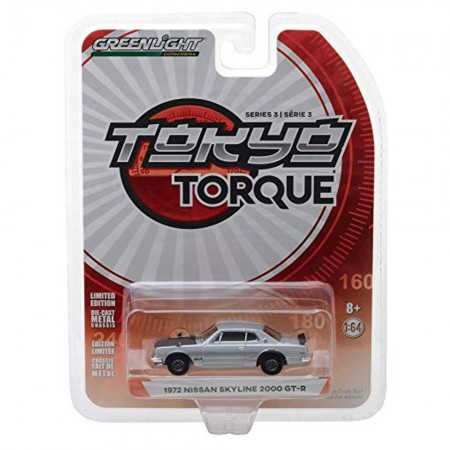 Carro Greenlight Nissan Skyline 2000 Gt-r 1972 - Escala 1/64